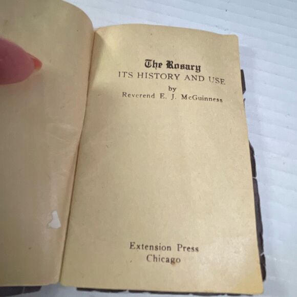 Antique booklet “ The Rosary. It’s History and use”1921. - Picture 5 of 10